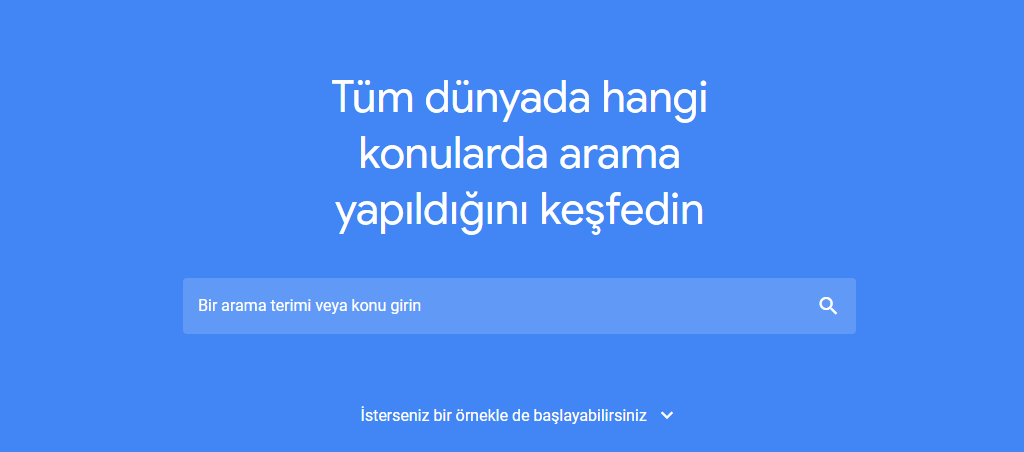 Google Trends nedir