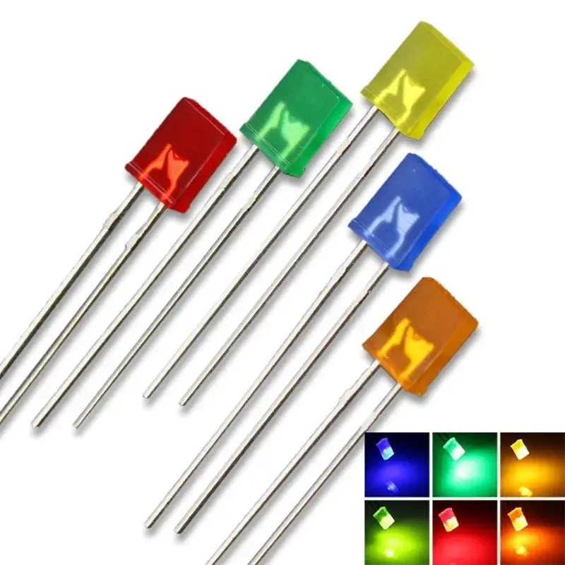 Düzbucaqlı LED 5mm